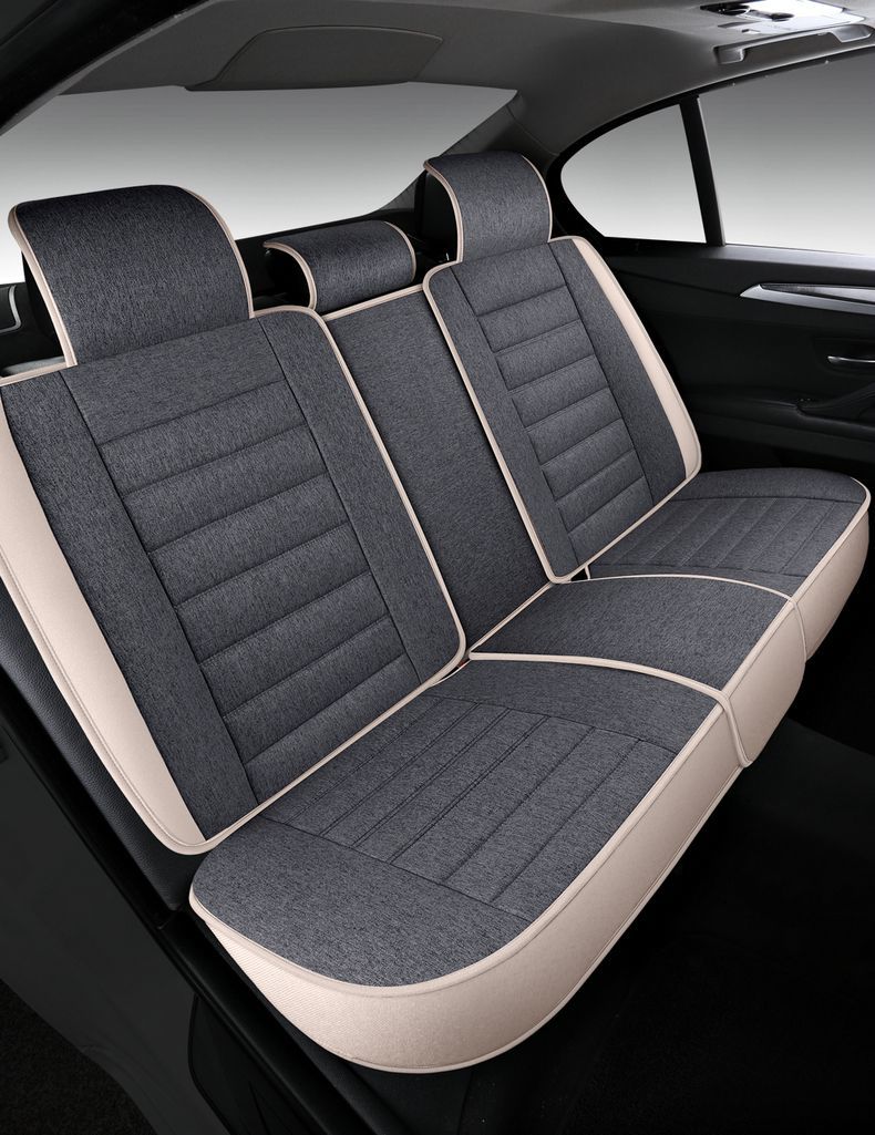 适用于丰田全包汽车座套卡罗拉雷凌花冠rav4威驰凯美瑞四季通用亚麻