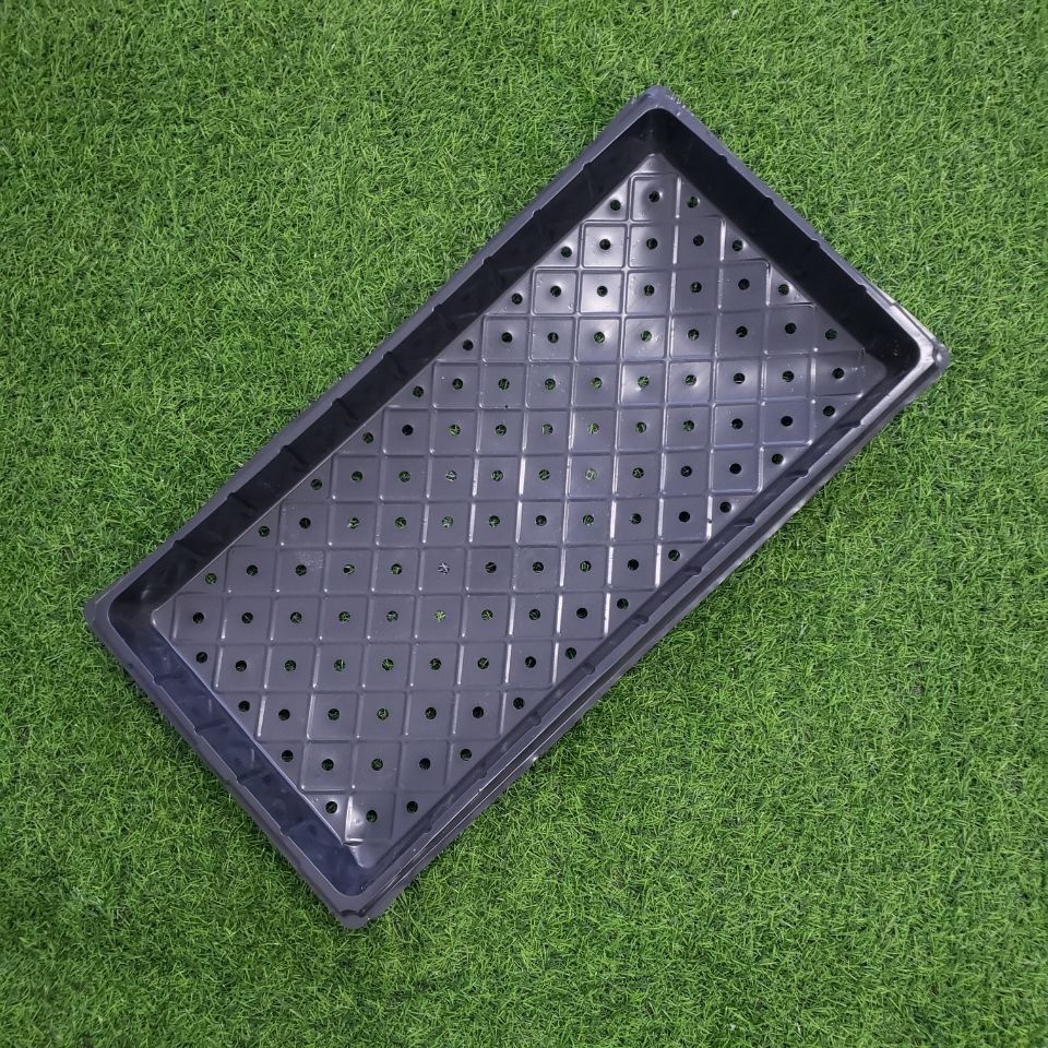 育苗盘育苗盘平盘托盘穴盘育苗盘育苗箱种植盘苗木多肉加厚育苗盘蓝