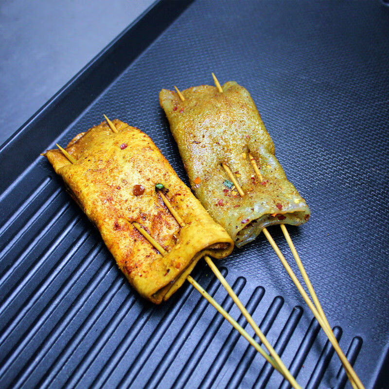 枣梌重庆四川烧烤专用苕皮薄豆皮邵皮少皮芍皮绍皮豆干豆腐皮商用食材