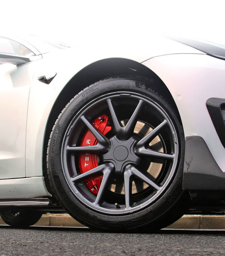 适用于19-21款特斯拉model3 y卡钳罩刹车合金属tesla改装配件装饰