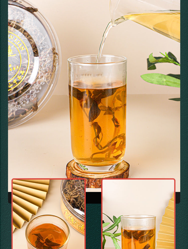 福建南靖土楼仿野生种植干货金线莲整株干活泡茶泡水一年开花金线莲茶