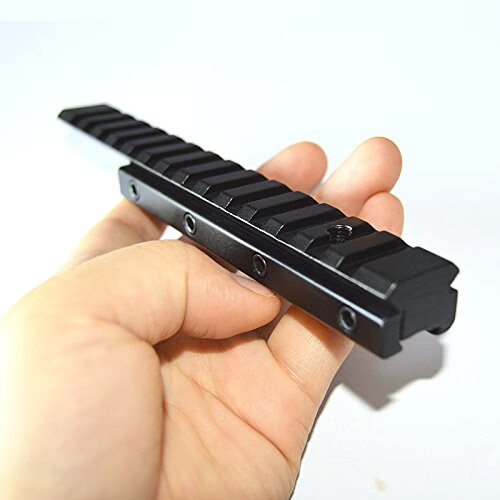 户外20转20mm夹燕尾轨道11mm转20mm瞄准镜支架增高导轨8字qq管夹5号20