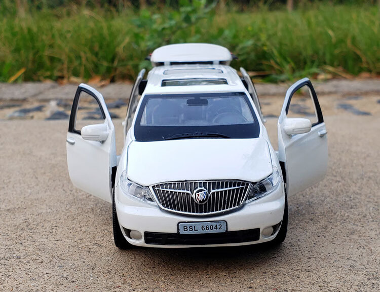 132别克商务mpv合金车模gl8仿真金属车模开门声光回力玩具车摆件定制