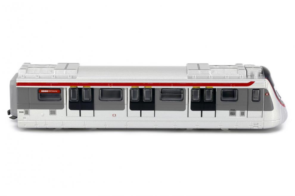 tiny微影 mtr港铁 红碪机场快线地铁站场景 客运列车 合金车模型 mtr