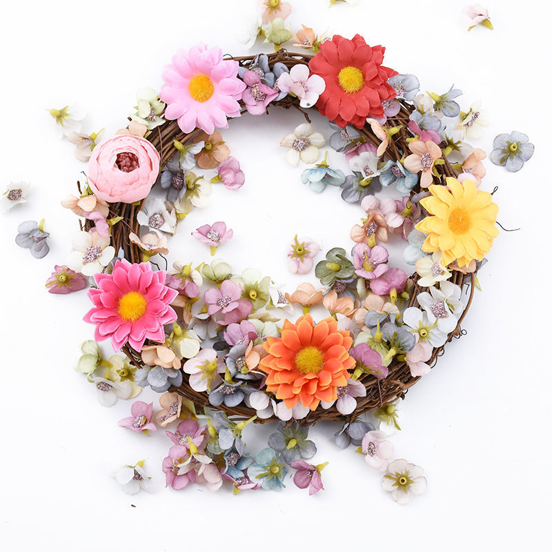 精选现发土伏藤编花环藤圈藤环圣诞diy花店装饰摆件门环圆环圆圈