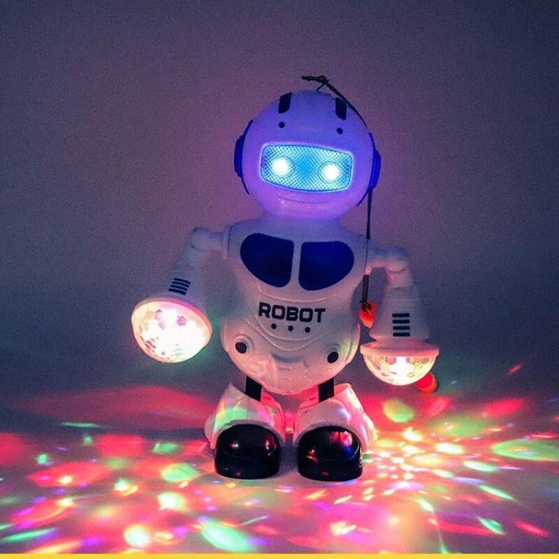 中秋节 灯笼电动会跳舞机器人儿童玩具机械战警男女孩小礼物 5905a 1