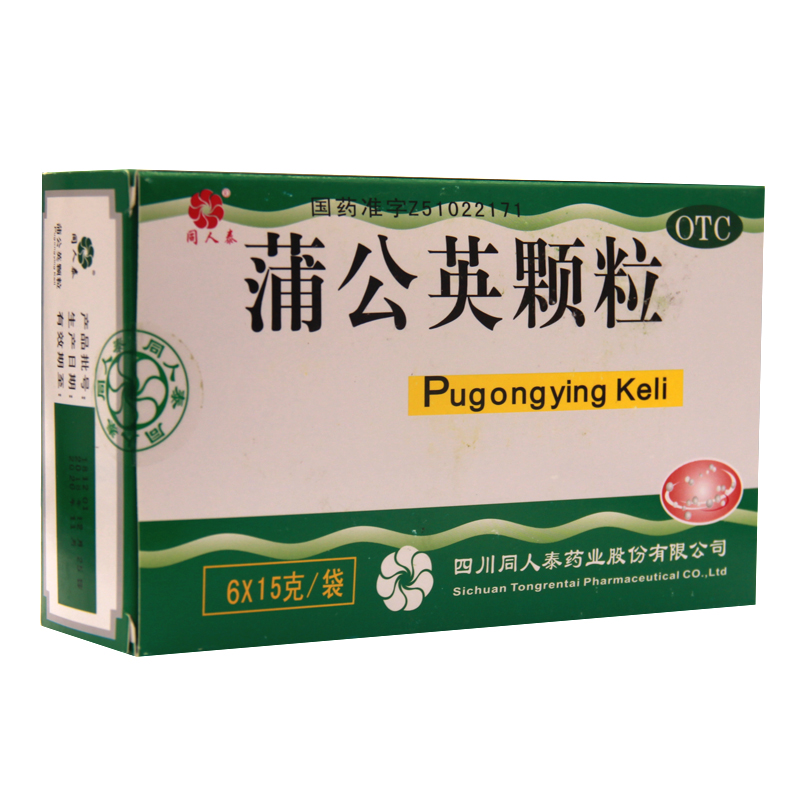 同人泰蒲公英颗粒15g*6袋/盒 标准装