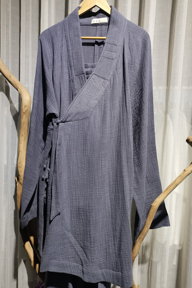 慈缘僧服罗汉褂四季款僧衣短褂男女款僧袍套装禅修衣和尚服 冬季加厚