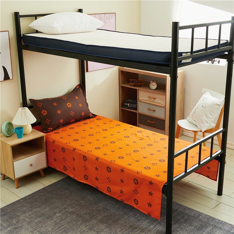 学生宿舍床单架子床学校寝室上下铺单人床单亲肤单件被单卡通床上用品