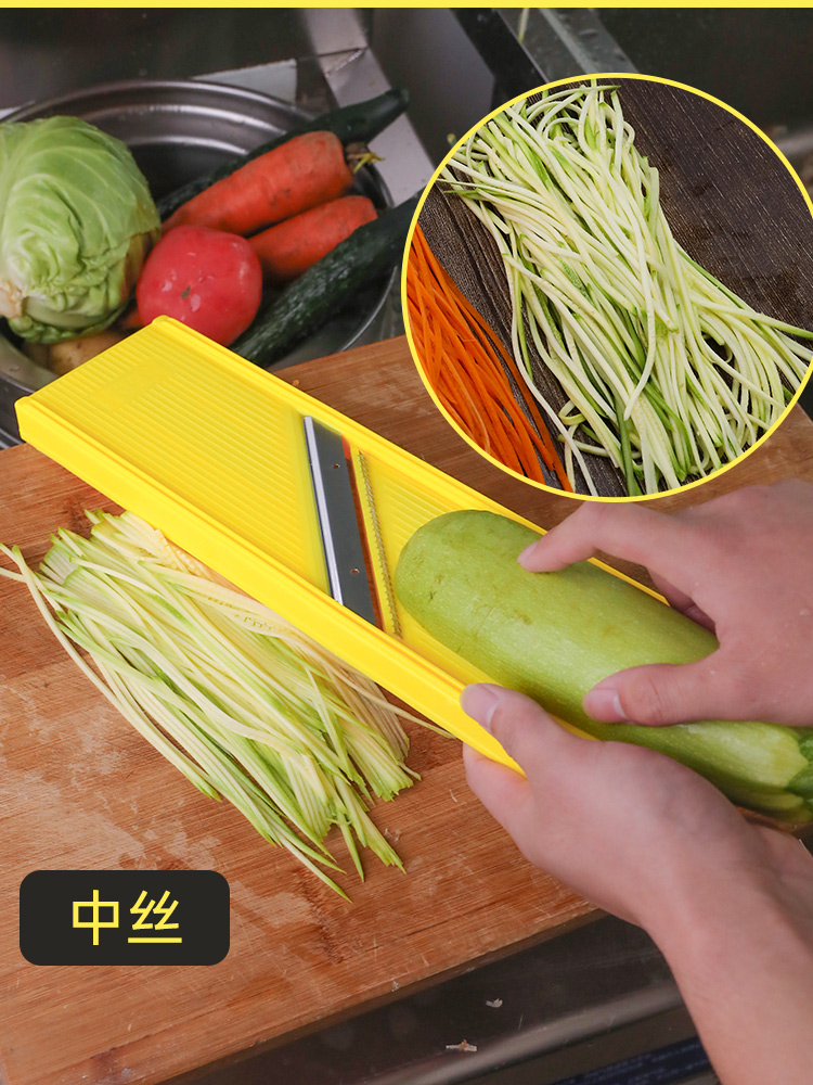 擦丝护手器小件土豆丝刨丝器饭店用细丝龙江切丝器商用多功能切菜神器