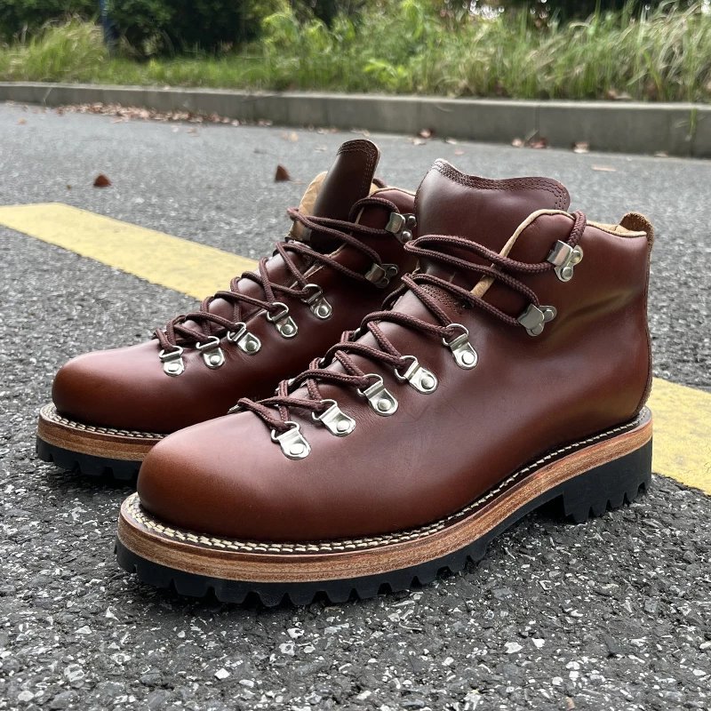 丹纳dan ner靴山脉之光山脉之光工装靴固特异手工休闲城市短脸工装鞋