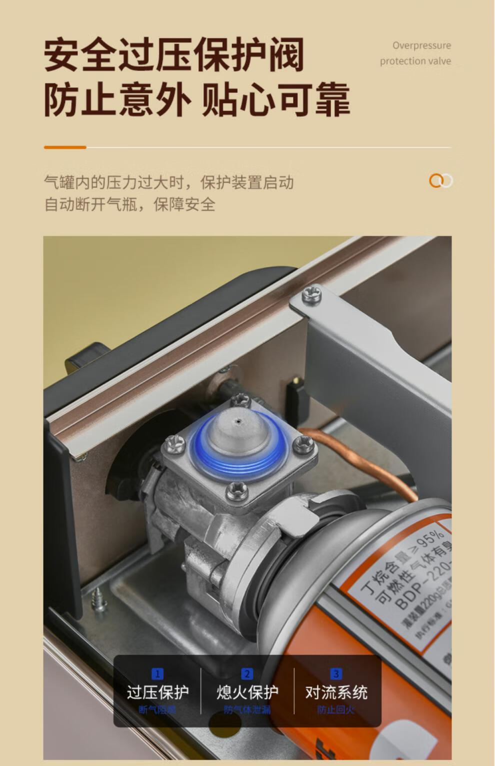 绝福 卡式炉商用卡斯磁烤鱼炉 卡式炉商用卡斯磁烤鱼炉户外防风纸包鱼