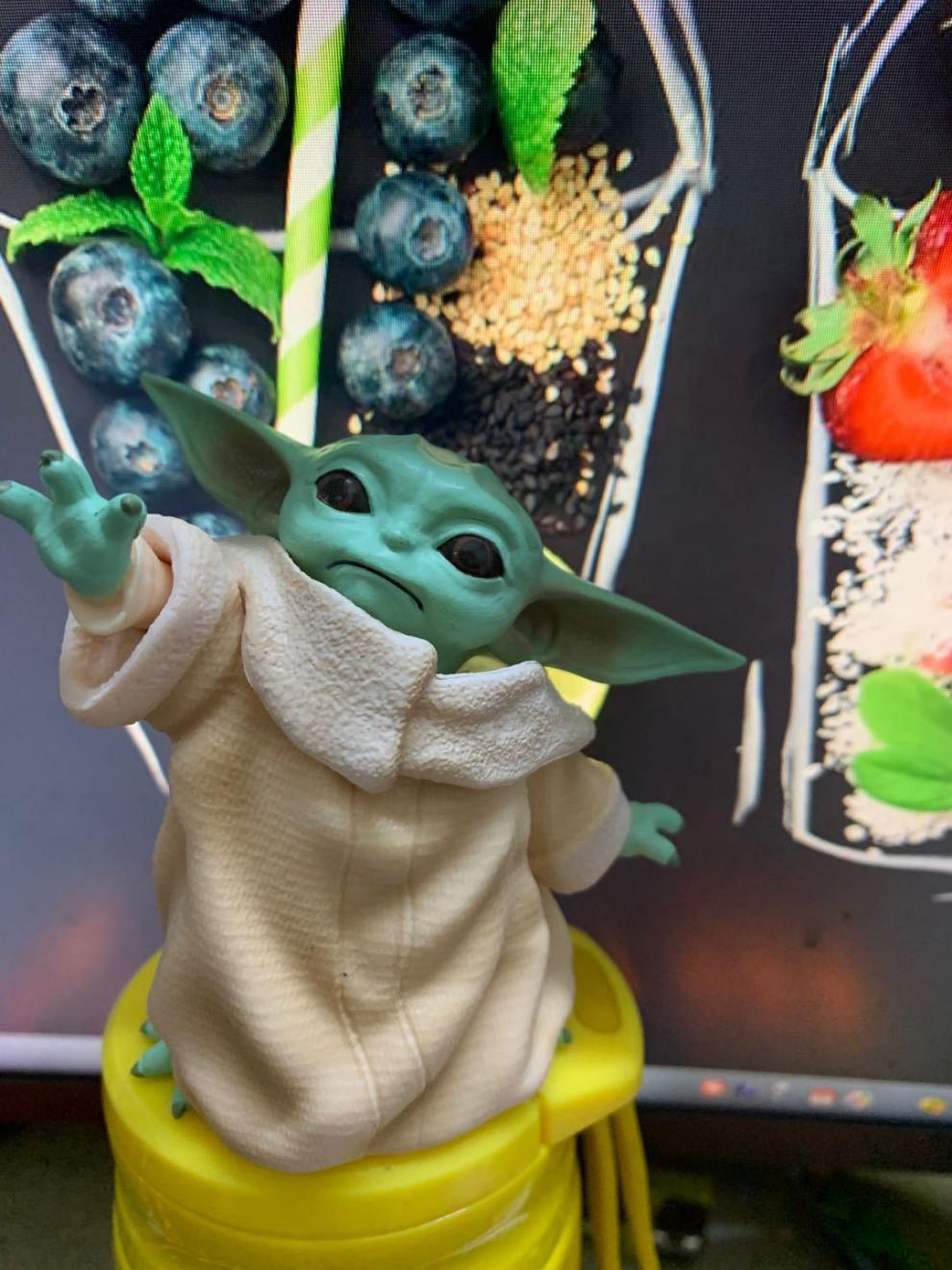 babyyoda 婴儿尤达玩偶baby yoda玩具星球大战尤达宝宝pvc模型毛绒