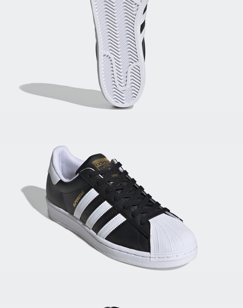 阿迪达斯官网 adidas 三叶草 superstar 男鞋经典运动鞋fx2331 一号黑