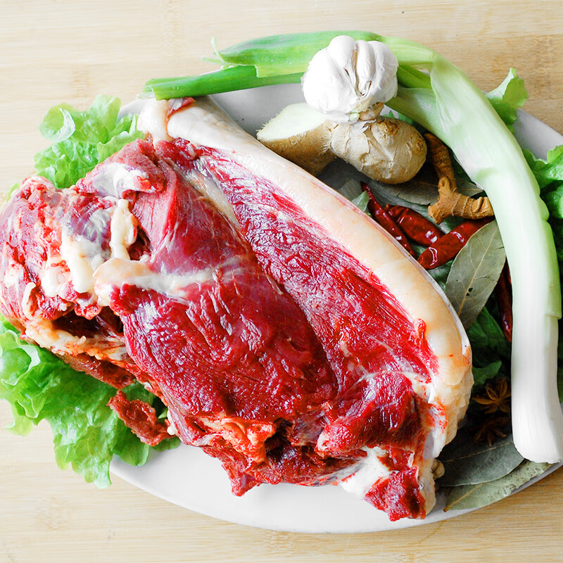 正宗鲜驴肉农家散养驴肉新鲜现杀生鲜带皮河北特产驴肉火烧500g** 现