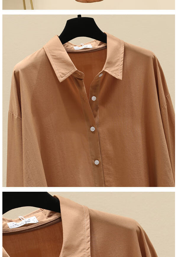 天丝棉衬衫女2021早春新款韩版纯色长袖垂感宽松休闲衬衣上衣玫粉色xl