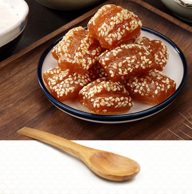 老式山东特产青州甜食密食传统糕点三刀中式老零食甜品3斤蜜三刀3斤