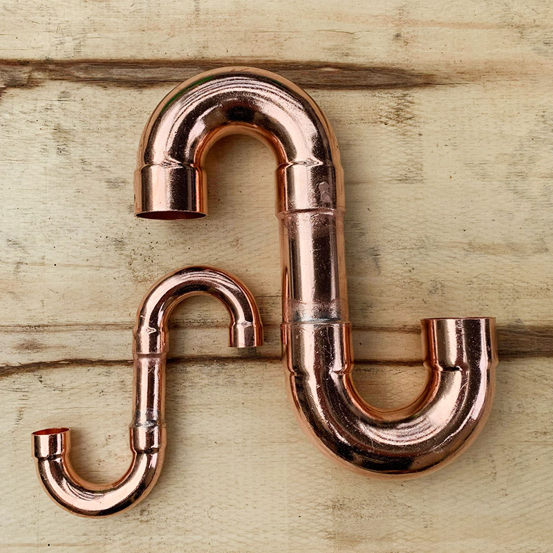 紫铜回油弯95267冷库制冷配件紫铜管焊接弯中央空调s型回油弯14s型回