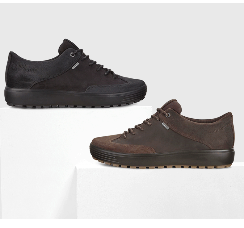 香港直邮ecco爱步男鞋2022新款防水防滑户外休闲板鞋450104 450104