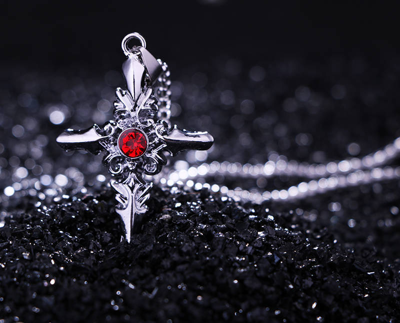 嘻哈社会兄弟十字架吊坠三件套挂坠学生男士配饰锁骨链 死神【1条】