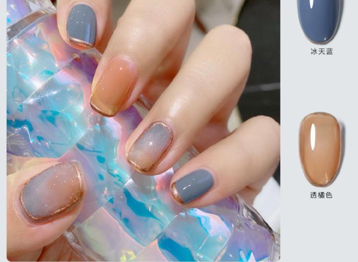 网红款春夏指甲油胶2021年新款小套系流行三色套装全套美甲店专用