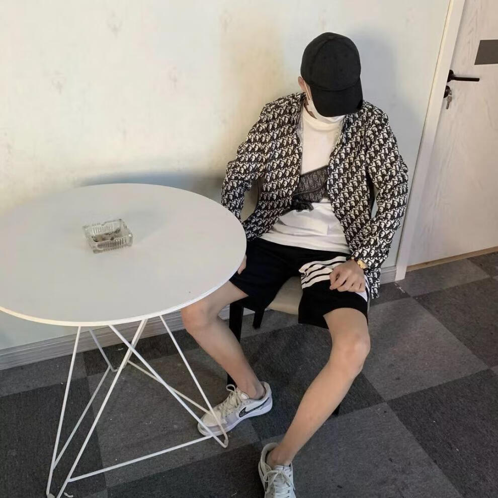 精神小伙外套春天外套男满天星快手网红同款潮牌快手文赫同款精神小伙