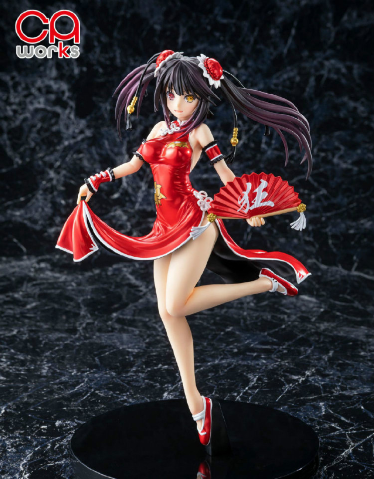 代理版现货charaani约会大作战Ⅲ时崎狂三旗袍重置版ver手办