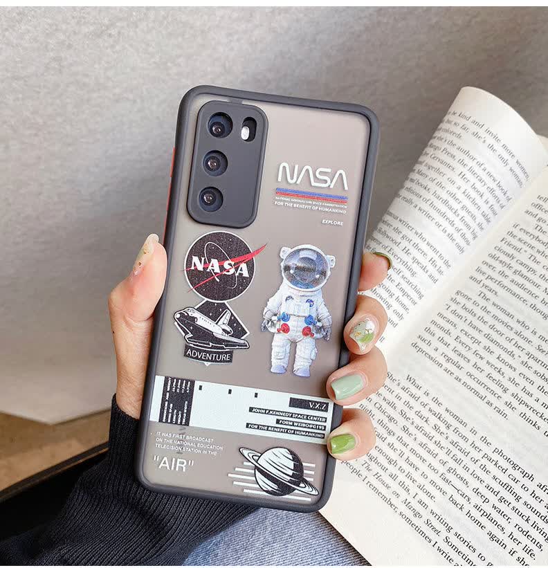 nasa宇航员华为p40pro手机壳nova7镜头全包荣耀30创意mate20网红 nasa