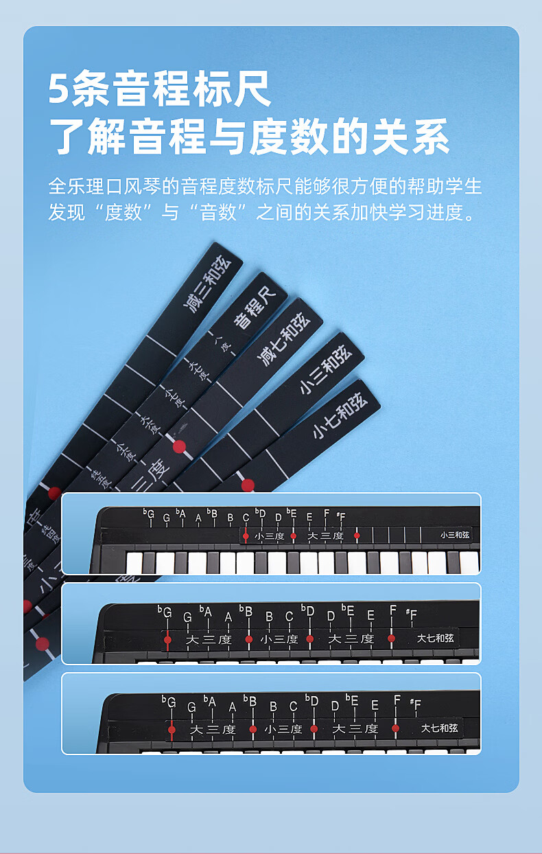 口风琴按键带数字图片