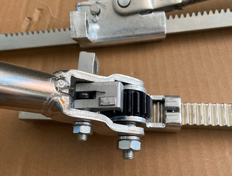 波纹管拉紧器安装推进器手动型对接管道拉管器hdpe双壁接管工具 dn600