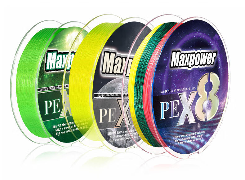 pe线路亚pe线主线子线远投鱼线大力马水滴轮8编100防咬编织线随机色30