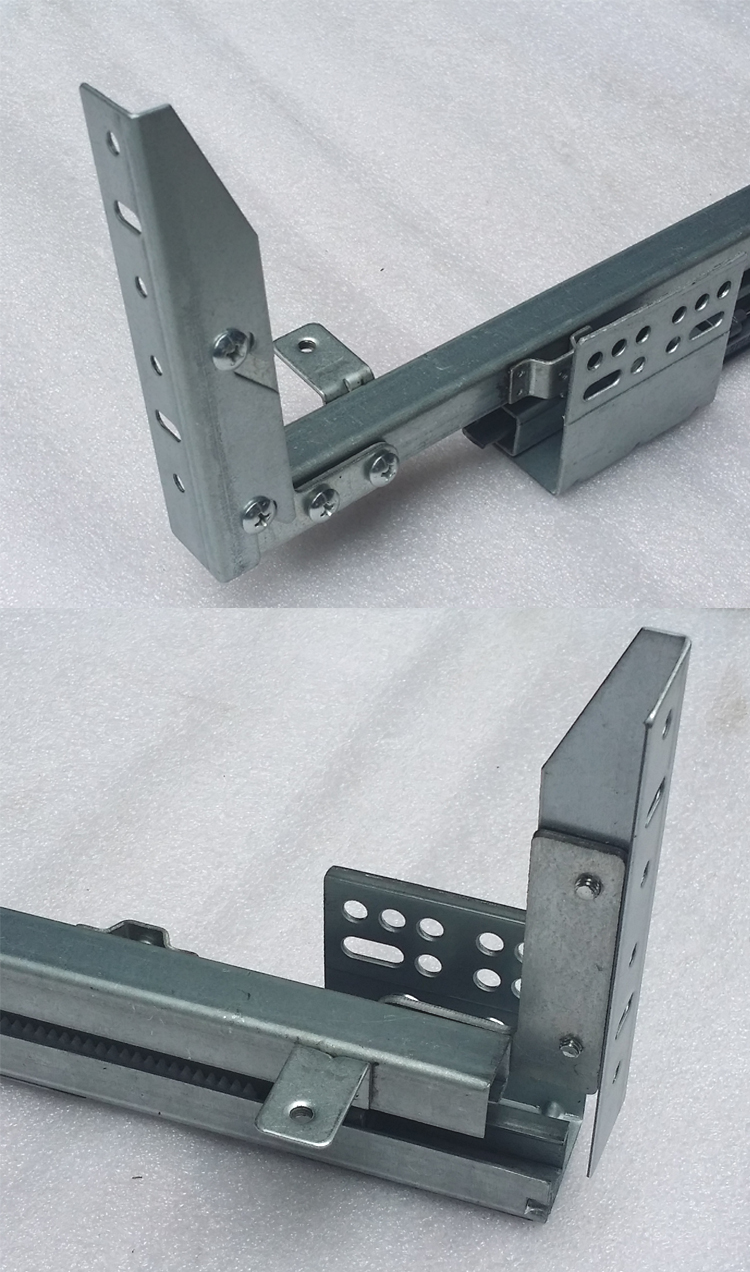 新款抽屉式拉篮门板固定快装件 u型小扣件一套8个【图片 价格 品牌