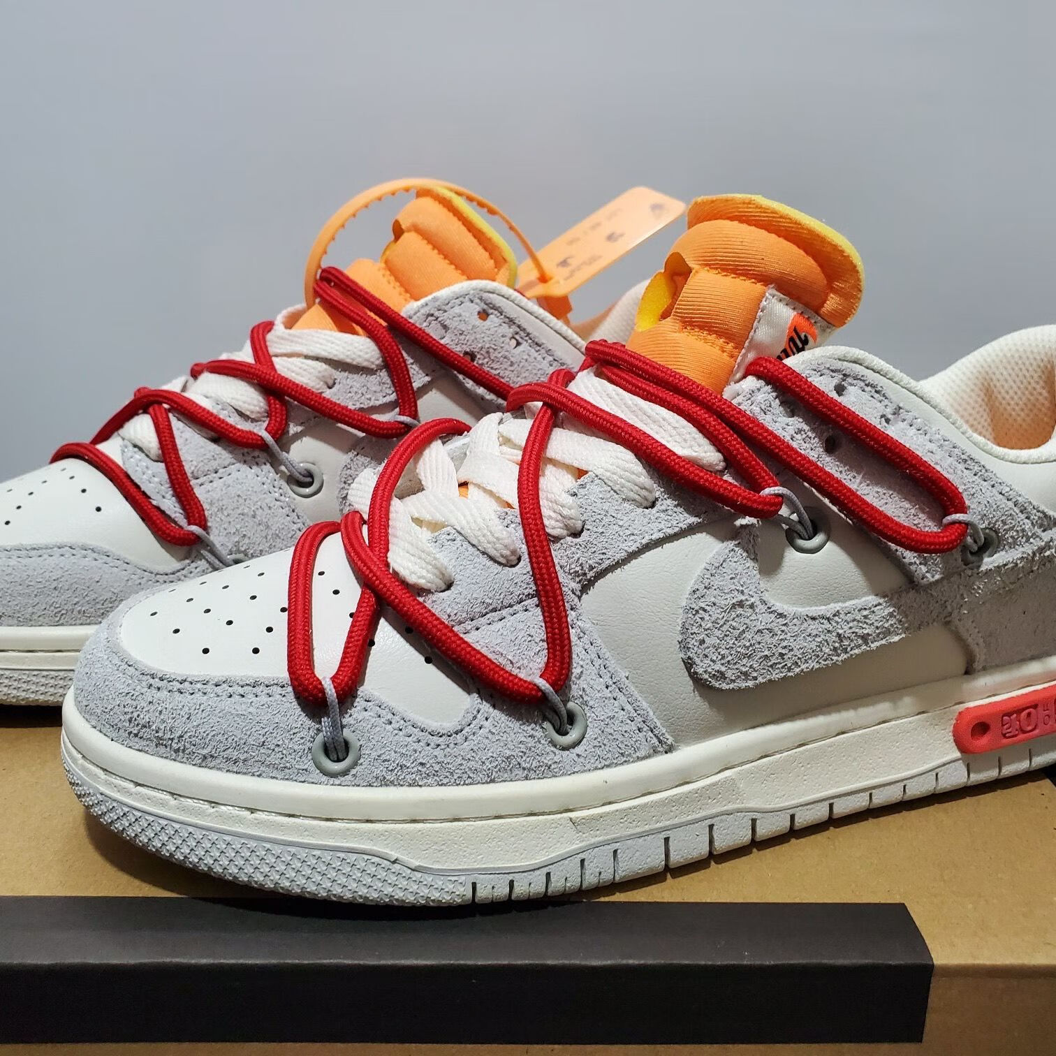 【官方旗舰】aj联名of·f white x dunk low the 50 ow男女运动板鞋