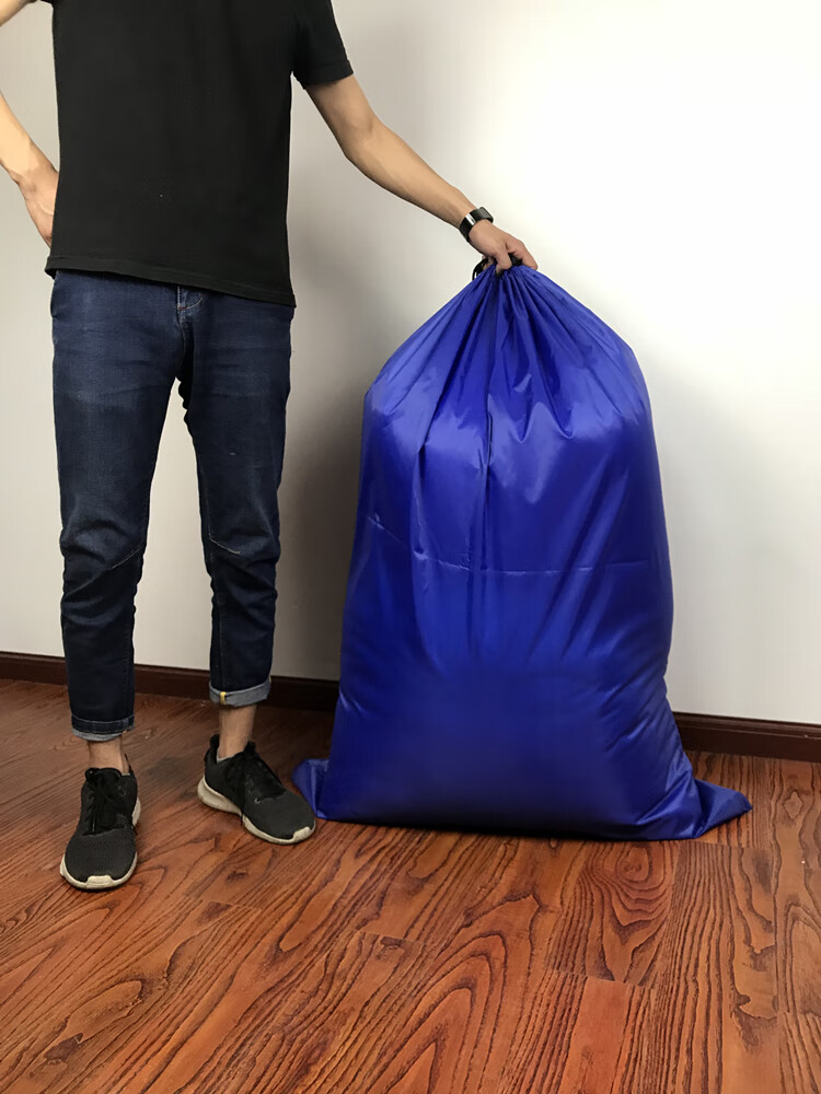 袋快递打包袋行李袋帆布大袋子邮寄托运物流蛇皮袋麻袋编织袋 蓝色 55