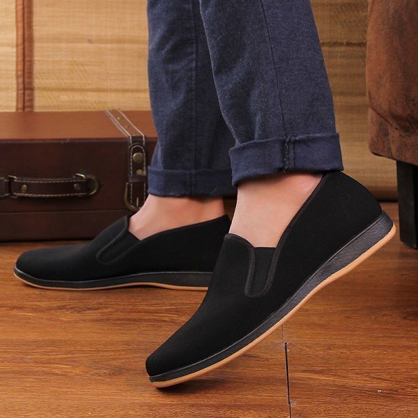 老头鞋中老年爸爸健步鞋 815圆口布鞋 【鞋码标准】 38【图片 价格