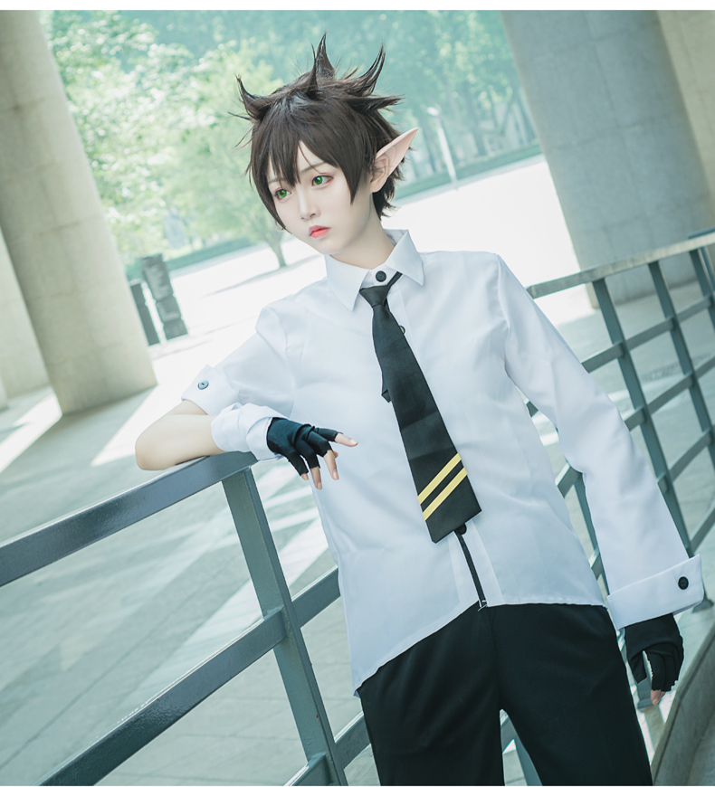 第二季cosplay服装衣服鞋子套装 【安迷修第二季】衣服包括(精灵耳朵)