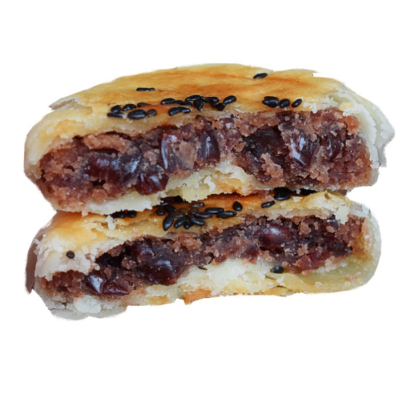 豆沙饼红豆饼糕点南京特产地方特色小吃特产 红豆酥6枚装