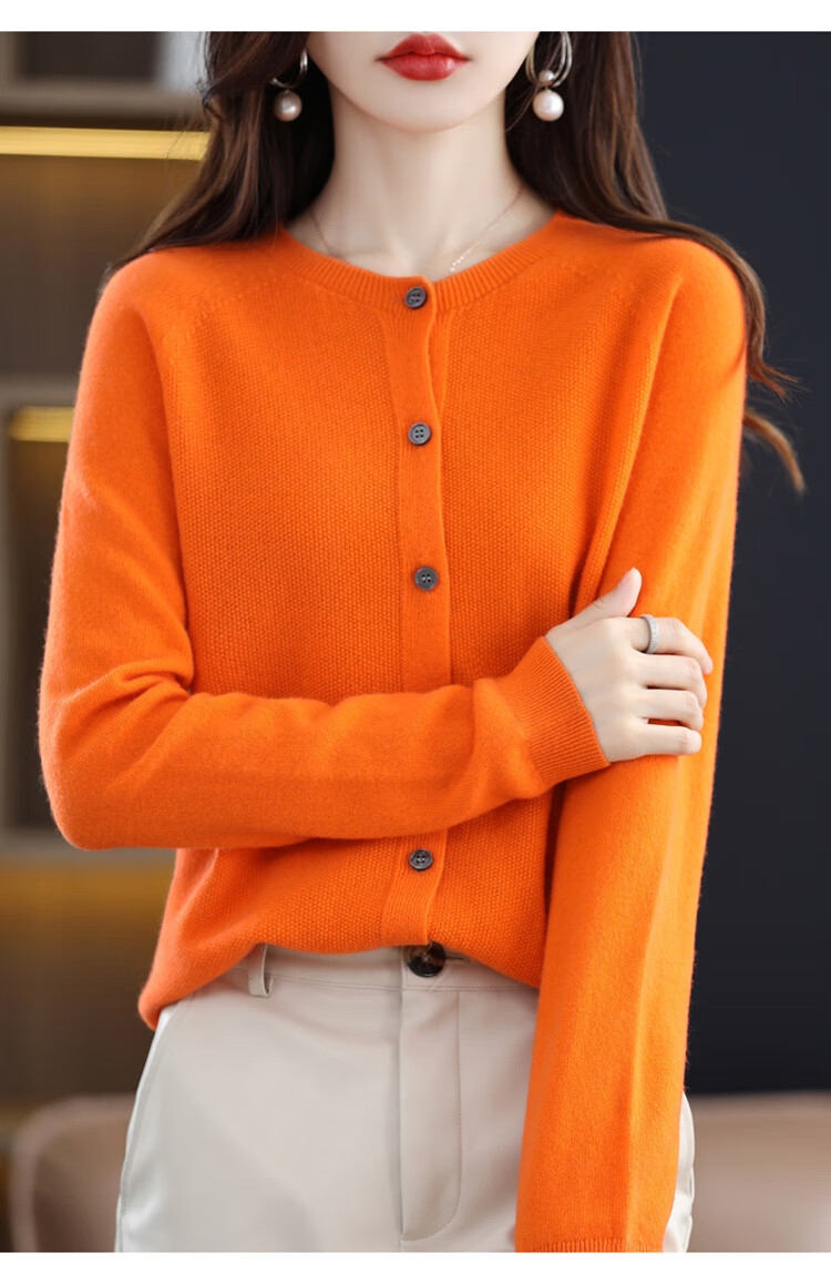 潮汕毛衣女秋季一线成衣开衫装羊毛针织衫士羊毛衫外套东莞大朗针织