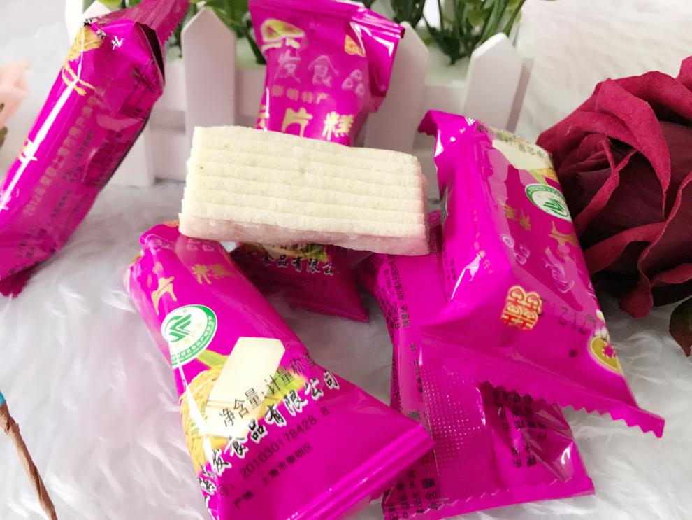 晨臻2斤起上海崇明特产东发云片糕零食结婚喜庆小糕 口味多种哦 原味
