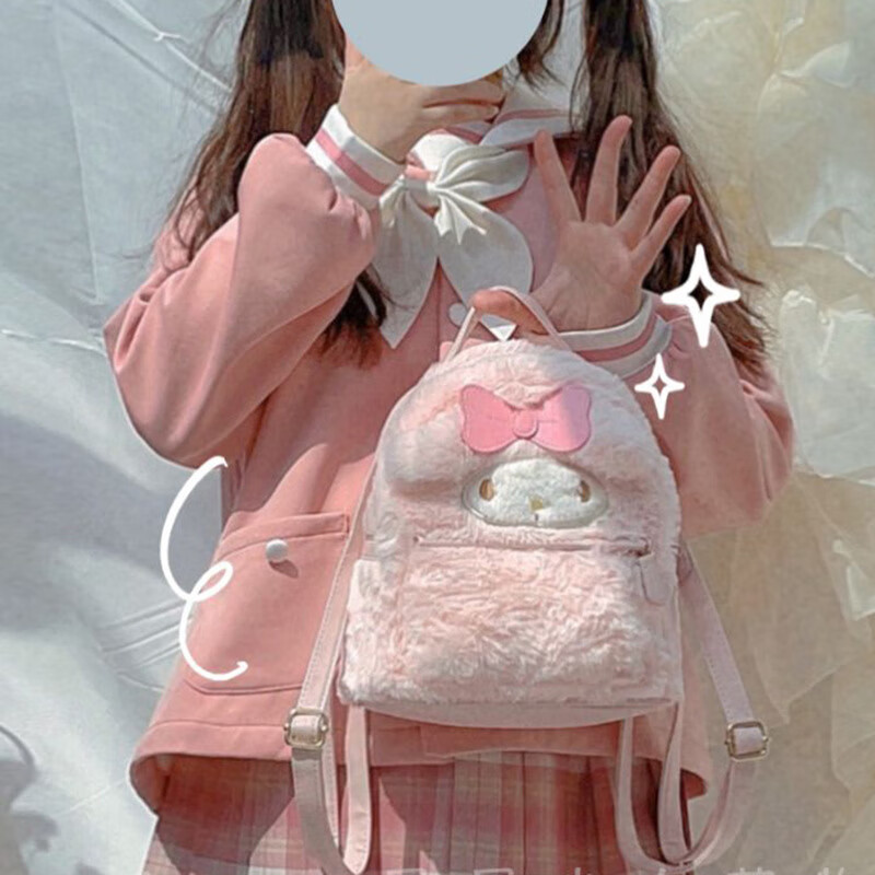 三丽鸥书包日系新款三丽鸥jk制服包玉桂狗美乐蒂可爱斜挎洛丽塔lolita