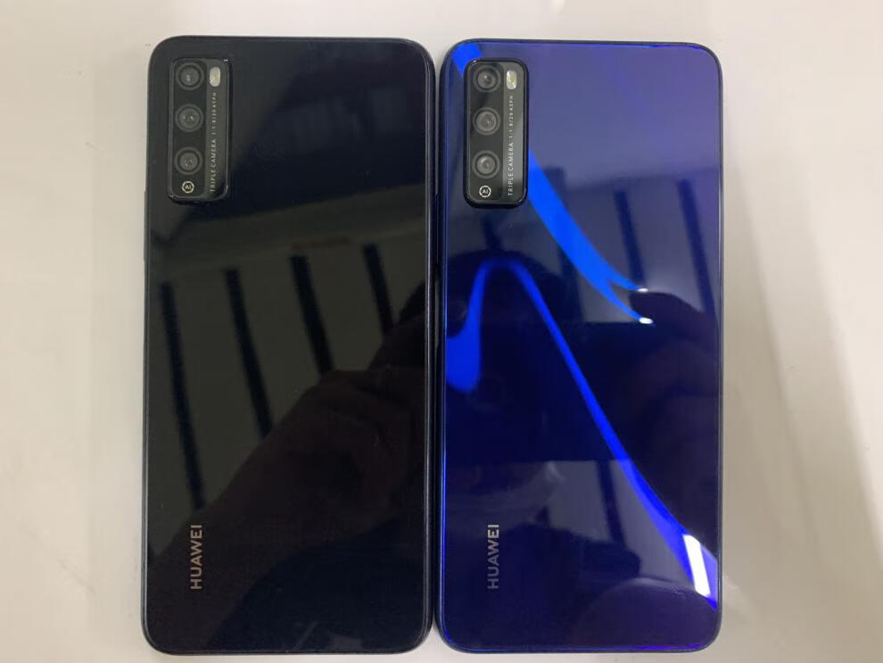 叠汇生 华为 畅享20 20pro 20plus手机模型 金属黑屏上交顶包展示模型