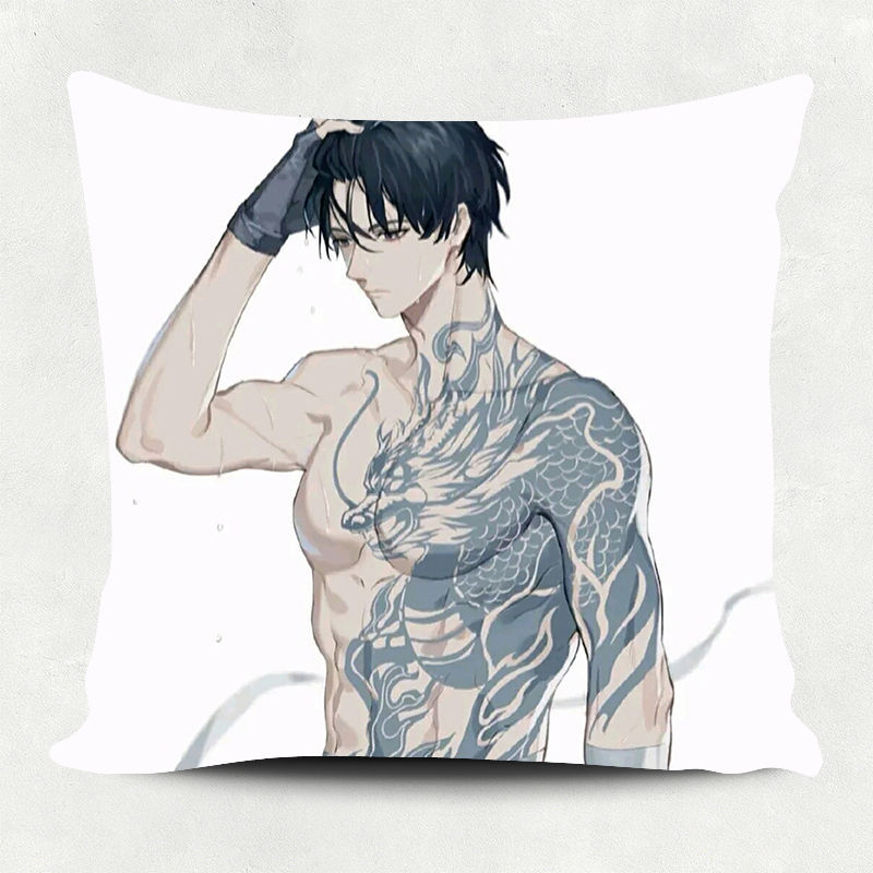 盗墓笔记手伴 张起灵抱枕头靠垫盗墓笔记周边玩偶来图定制照片海报