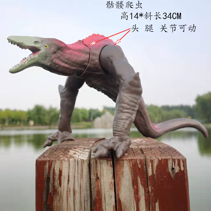 新款钢铁机械哥斯拉大战金刚电影同款怪兽骷髅爬虫手办塑胶玩具男骷髅