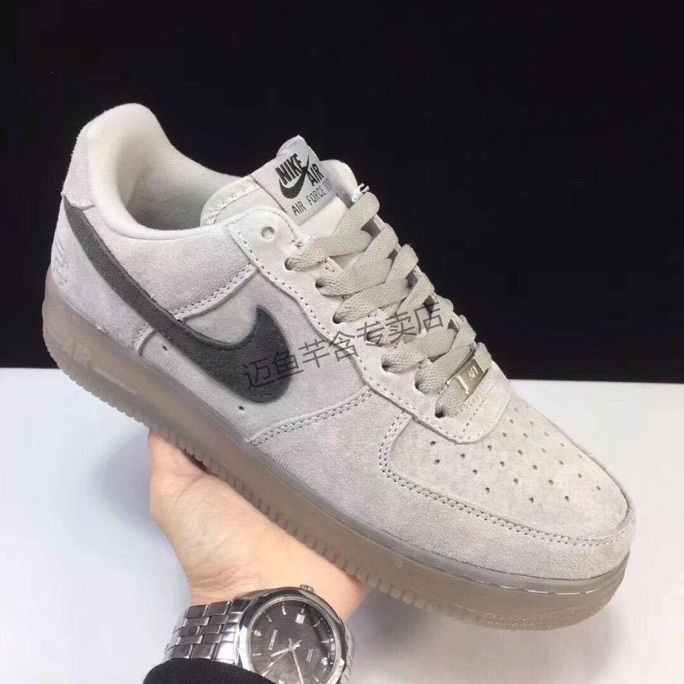 【轻奢潮流】高品质/纯原af1 卫冕空军一号 麂皮3m反光男女 运动鞋