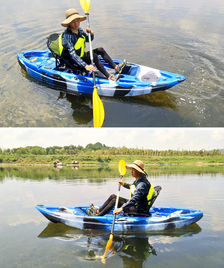 滚塑皮划艇可选铝合金和豪华座椅 1艇【图片 价格 品牌 报价】-京东