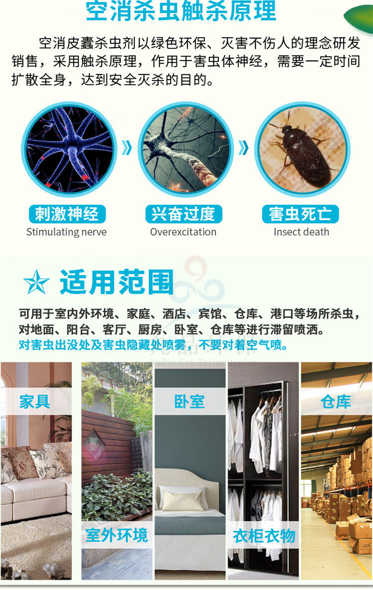 空消 杀皮蠹虫 专用 杀虫剂 家用除灭皮蠹药水 黑