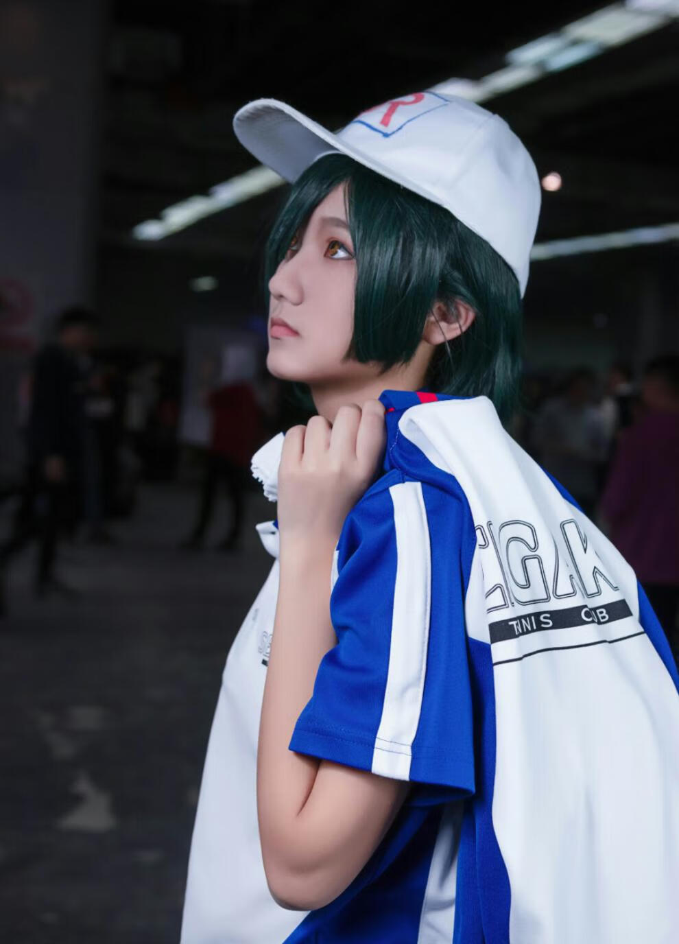 【二次元】网球王子衣服 越前龙马cosplay运动服t恤 青学队服校服装