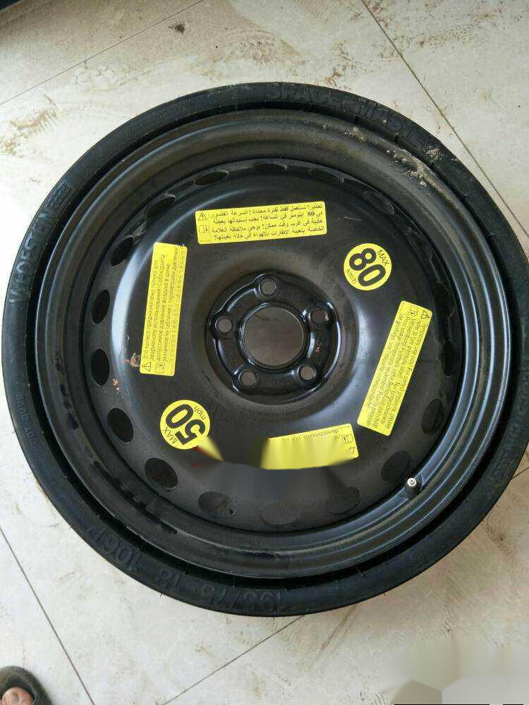 适用于奥迪a4l a6l a8l q7 q5 后备胎 备用胎 折叠后备胎 拆车备胎 a4