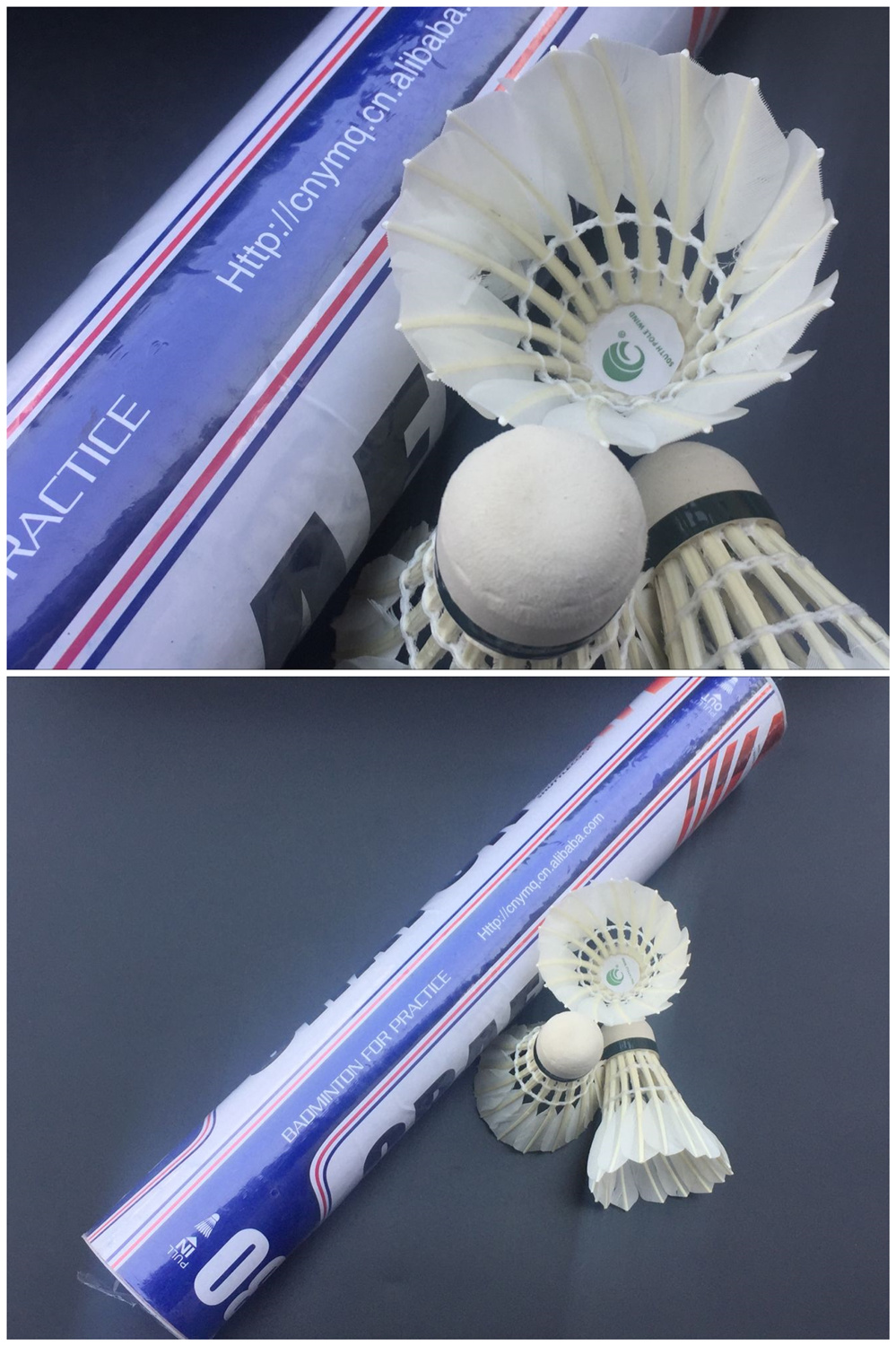 京选好物耐打塑料尼龙羽毛球燕宇100012只支装室内外训练鹅毛抗风羽毛