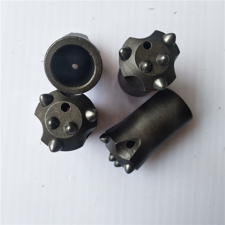 球齿冷压40风钻头打桩钻头一字钻头钎具矿山钻头合金梅花钻304齿